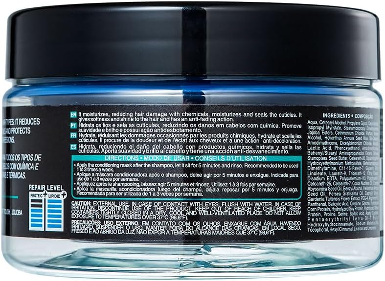 Truss Máscara Uso Obrigatório | Reparação Profunda com Nano Reconstrução e Perfume Prolongado | 180g