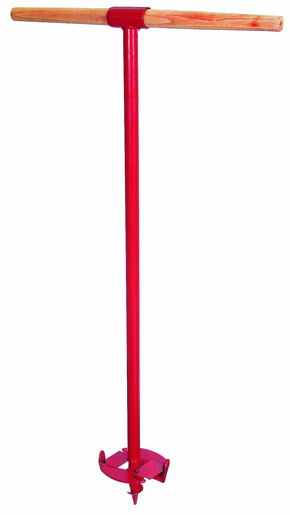 Göbel Weidezaunpfahl Zubehör Erdbohrer Stahl 100cm lang 15cm Durchmesser