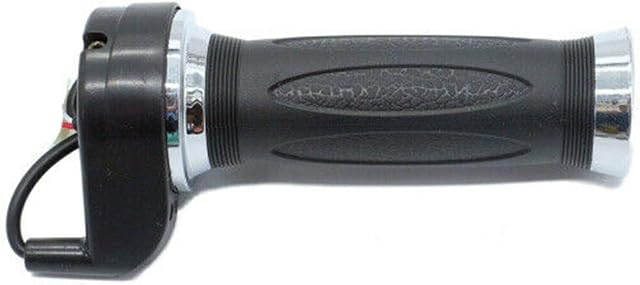 Universal 12v 24v 36v 48v Black Electric Scooter Bike Throttle Grip