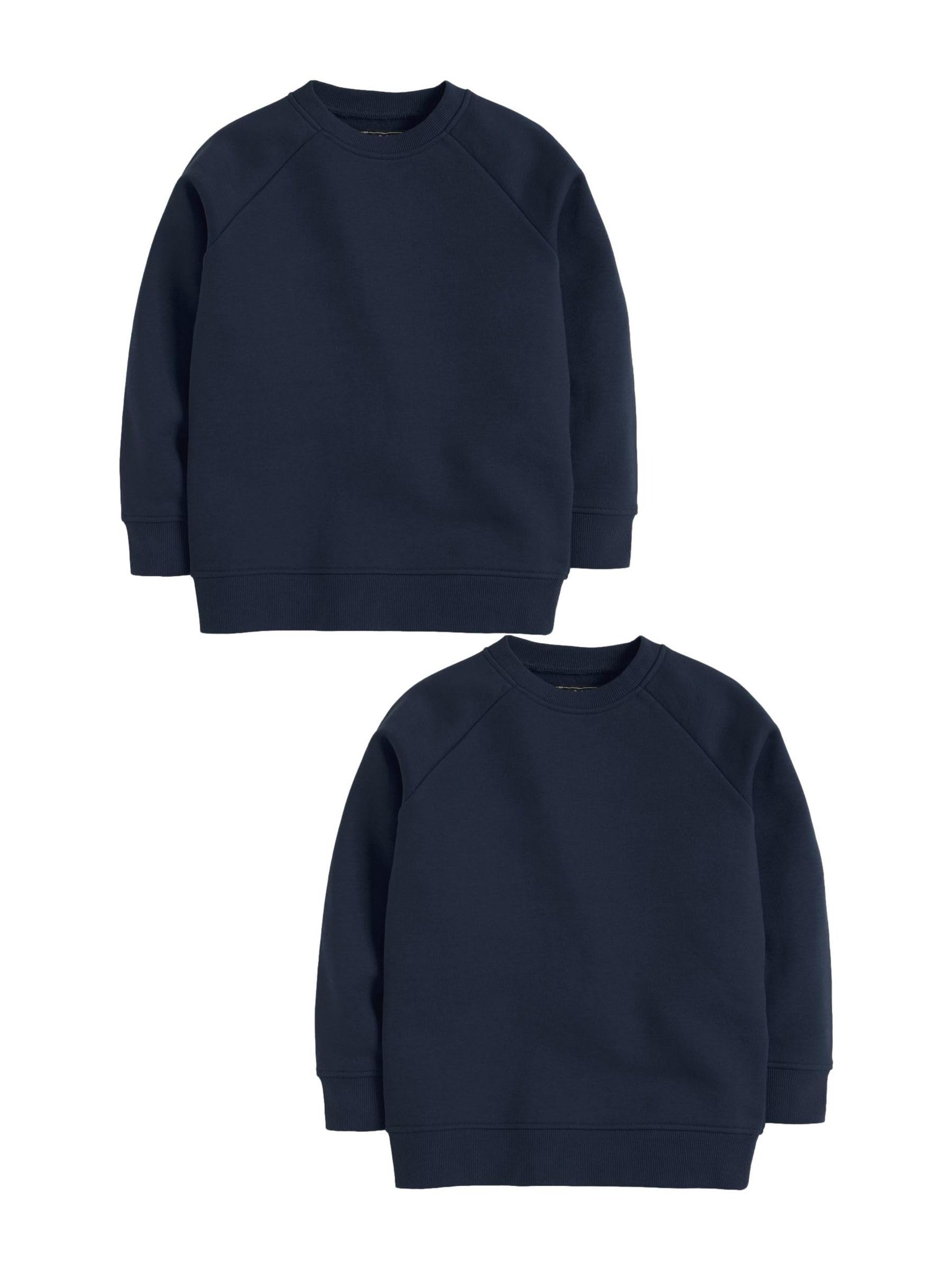 NEXT Jungen Schulpullover mit V-Ausschnitt 2er-Pack 98-176