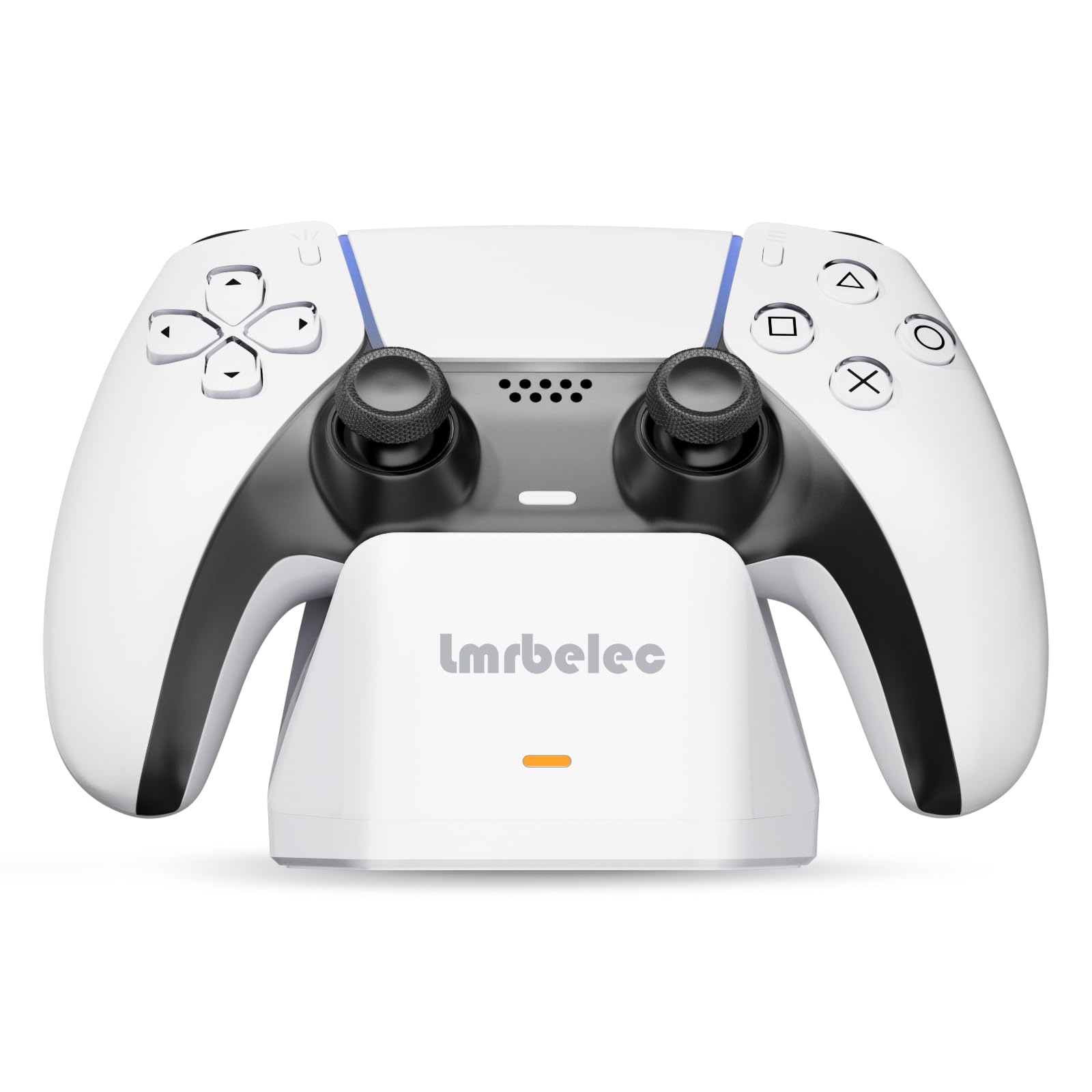 PS5 Controller Charger Station PS5 Controller Stand Holder Accessories Fast Charging Station for PlayStation 5 Dualsense - White