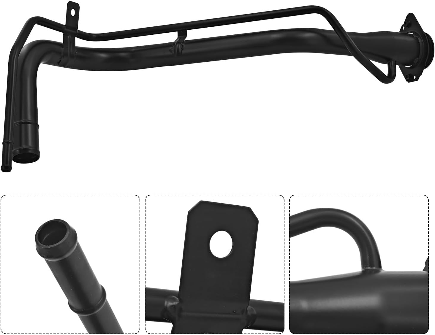 89201-80J30 Fuel Tank Filler Neck Pipe Compatible with Suzuki SX4 2008-2013 2.0L L4-Gas Replace# 8920180J30