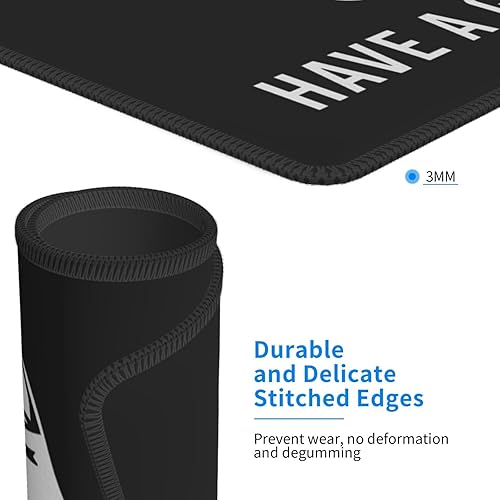 Miniatura 3 de Divertida alfombrilla de mouse para dedos, bonita alfombrilla de mouse para mouse inalámbrico, rectangular, impermeable, para escritorio con base de