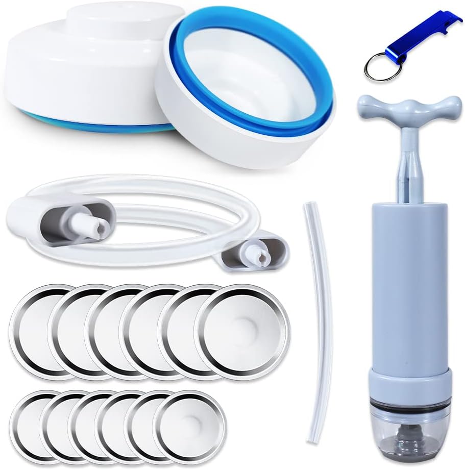 18PCS Mason Jar Vacuum Sealer Kit for foodsaver vacuum