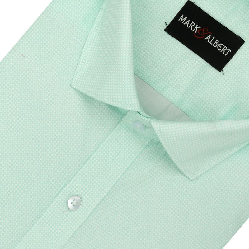 Image of MARK & ALBERT Mens Half Sleeves Printed Shirt