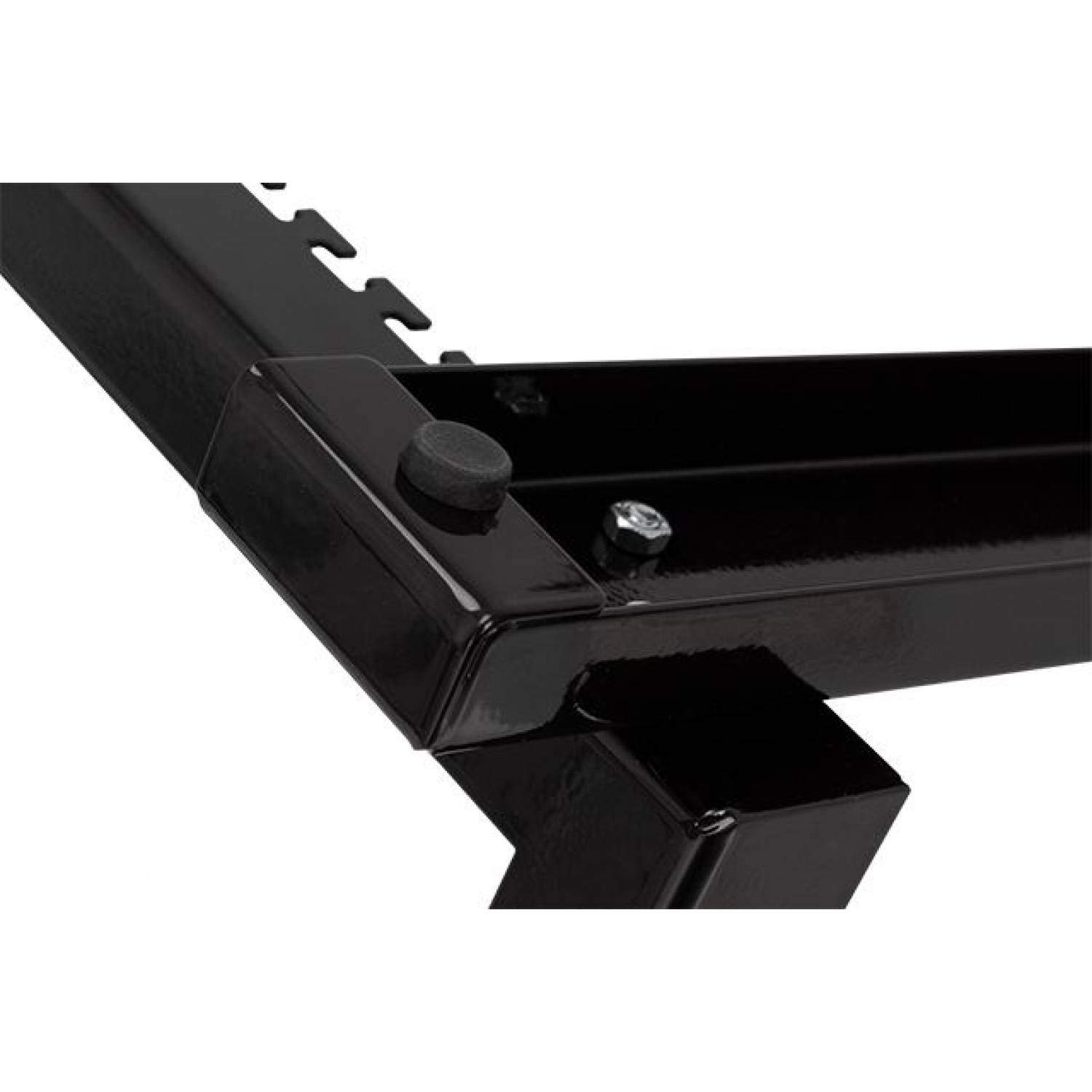 Server Rack 4U - Armadio Rack di Rete a Telaio Aperto in Metallo Resistente - Armadio di Rete con Trave Rinforzata per Apparecchiature di Rete e Server