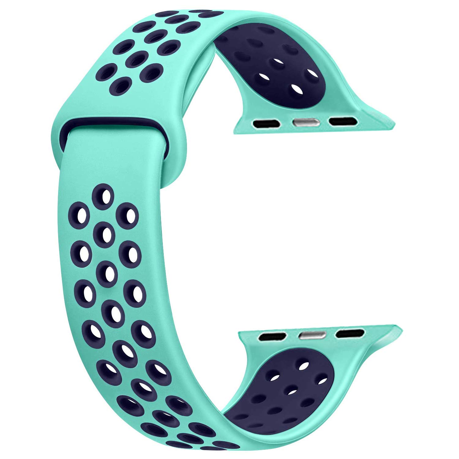 CaseUp Apple Watch 2 42mm, CaseUp Silicone Sport Band Nil Yeşili