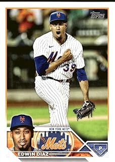 2023 Topps #482 Edwin Diaz NM-MT New York Mets Baseball Trading Card