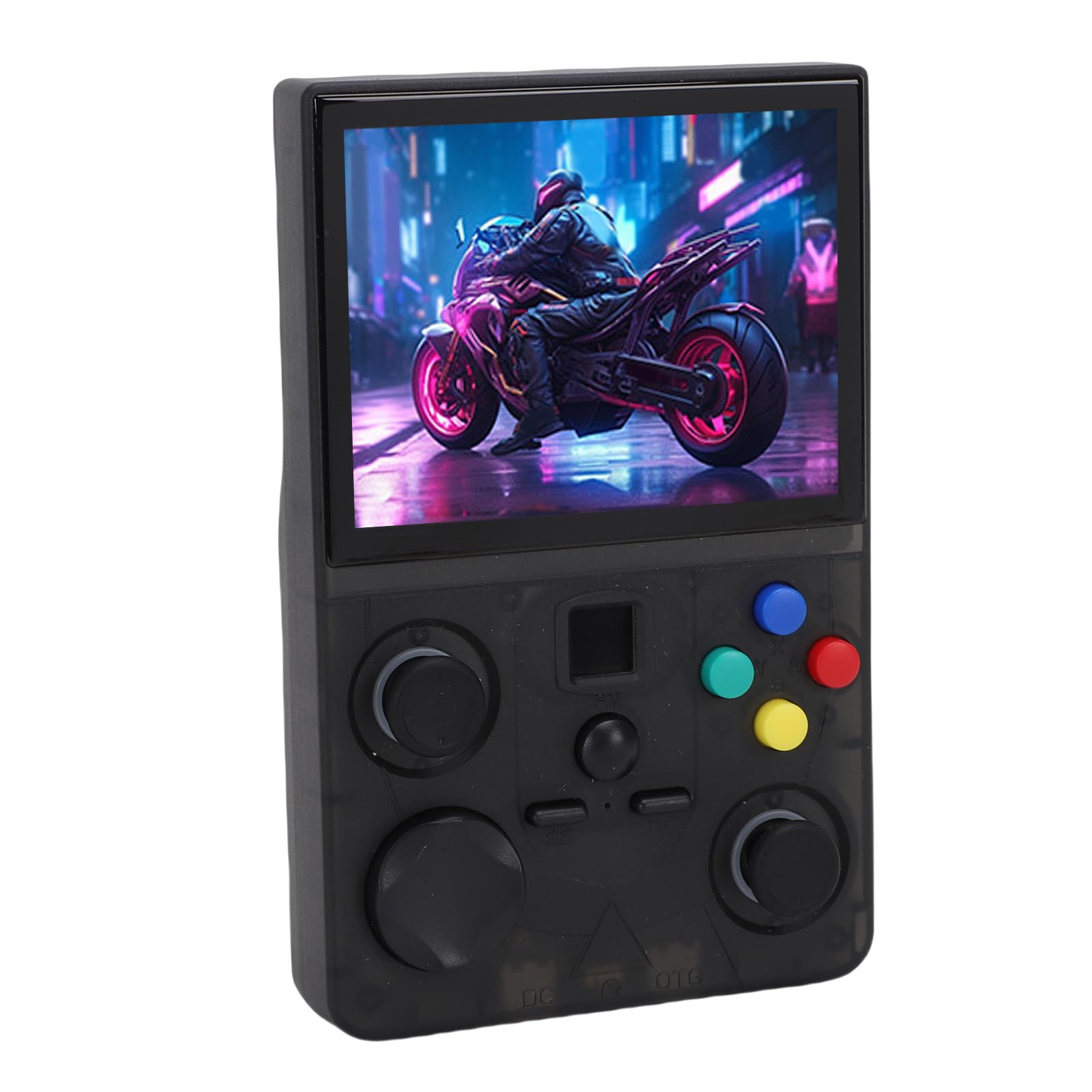 Pissente Console Portatile per Emulatore di Videogiochi Console da Gioco retrò WiFi con Doppio Joystick con Schermo da 3,5 Pollici per Lunghe Sessioni (128G)