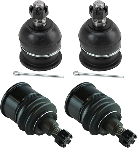 TRQ Juego de juntas esféricas delanteras superior e inferior para lado del conductor y del pasajero Compatible con Acura TL 2009-2014 Acura TSX