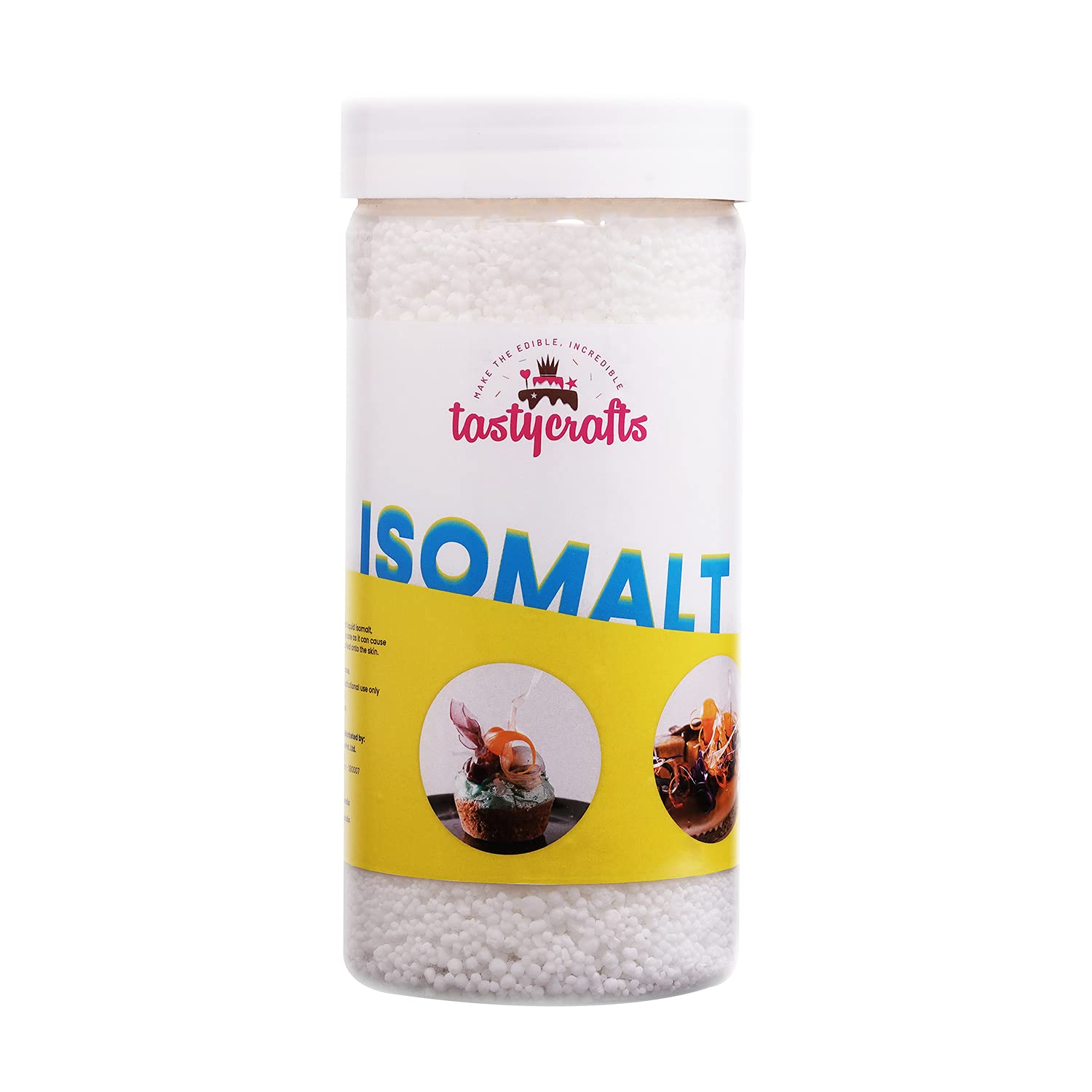 Tastycrafts Isomalt | Neutral Cake Mix | Edible Product for Cake Decor | Sugar Substitute - 500 gm (B08KGMCVV2) Amazon Price History, Amazon Price Tracker