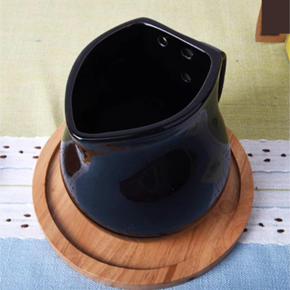 MRKU Pot à Lait, saucière, Tasse à Eau, pichet, crémier, Distributeur de café, sucrier, Seau à jus créatif en céramique de Style européen