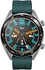 Huawei watch GT active Fitness Watch (3.53 cm (1.39 inches) Amoled touch screen GPS fitness Tracker heart rate measurement 5 ATM water resistant) dark green