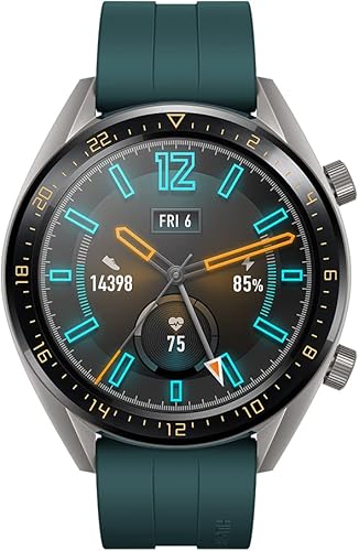 Huawei Watch GT Active Dark Green — šoninis vaizdas