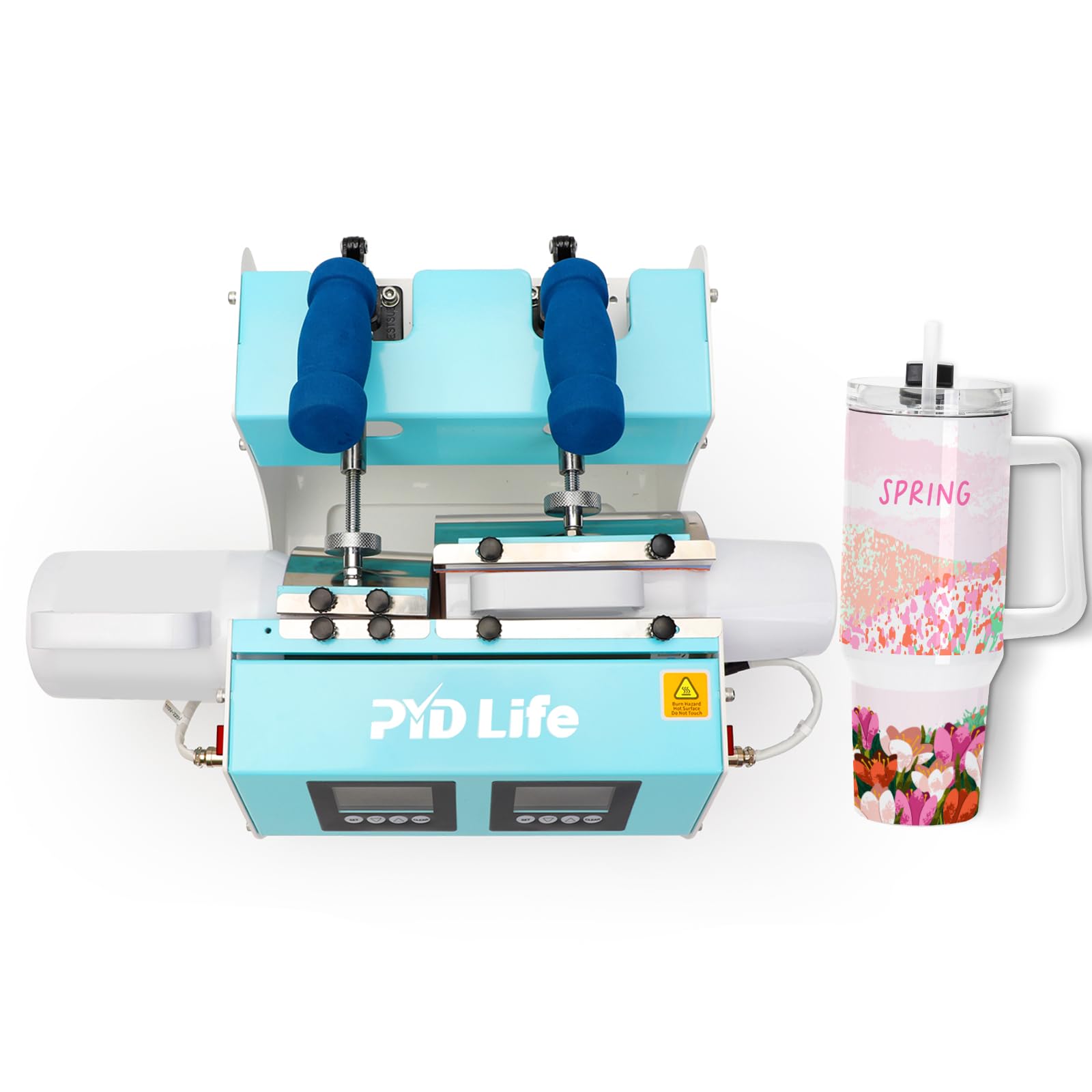 Amazon.com: PYD Life 2 in 1 Dual 40 OZ Tumbler Heat Press Machine