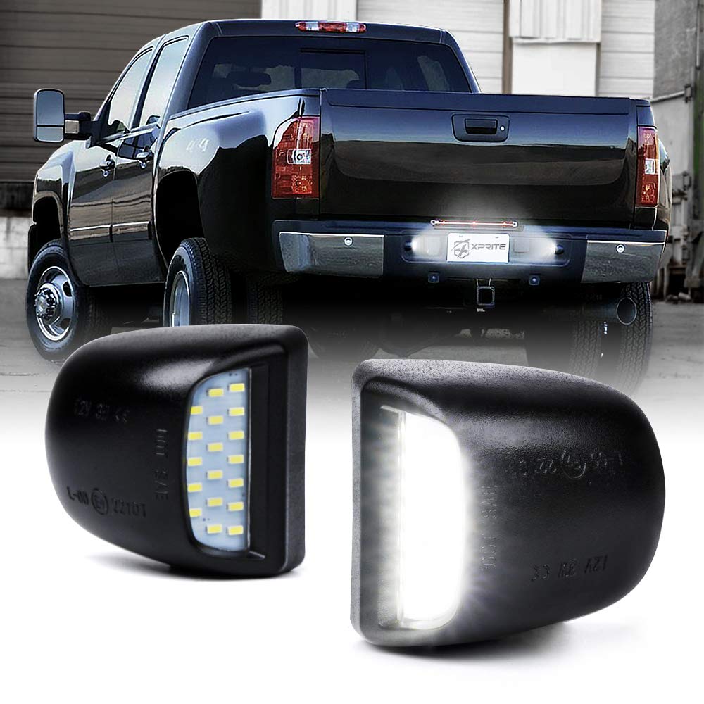 gmc sierra license plate light bulb