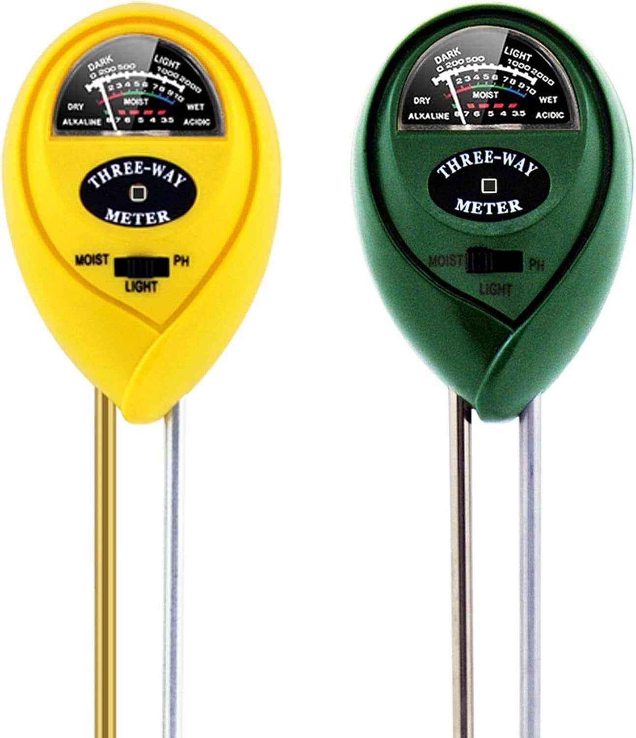 Soil Moisture Meter, 3in1 Soil Test Kit for Garden Lawns
