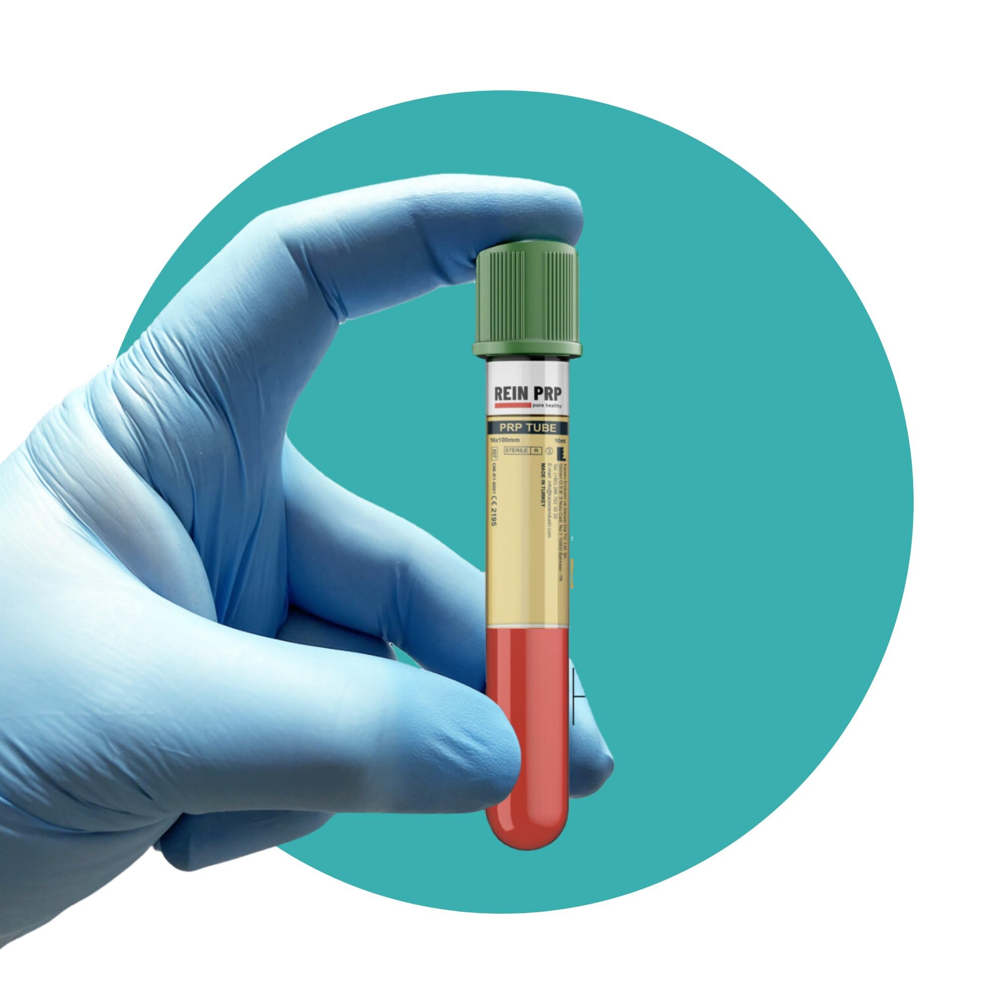 Pure PRP - Tubi di alta qualità per plasma Platelet Rich