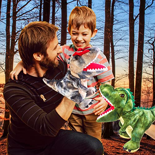 Zjoey ZJ-HAND PUPPETS07 Animal Hand Puppets 11 Inch Sea Turtle Plush Dinosaur Animals Hand Puppet Toys Role-Play Toy Puppets thumb #5