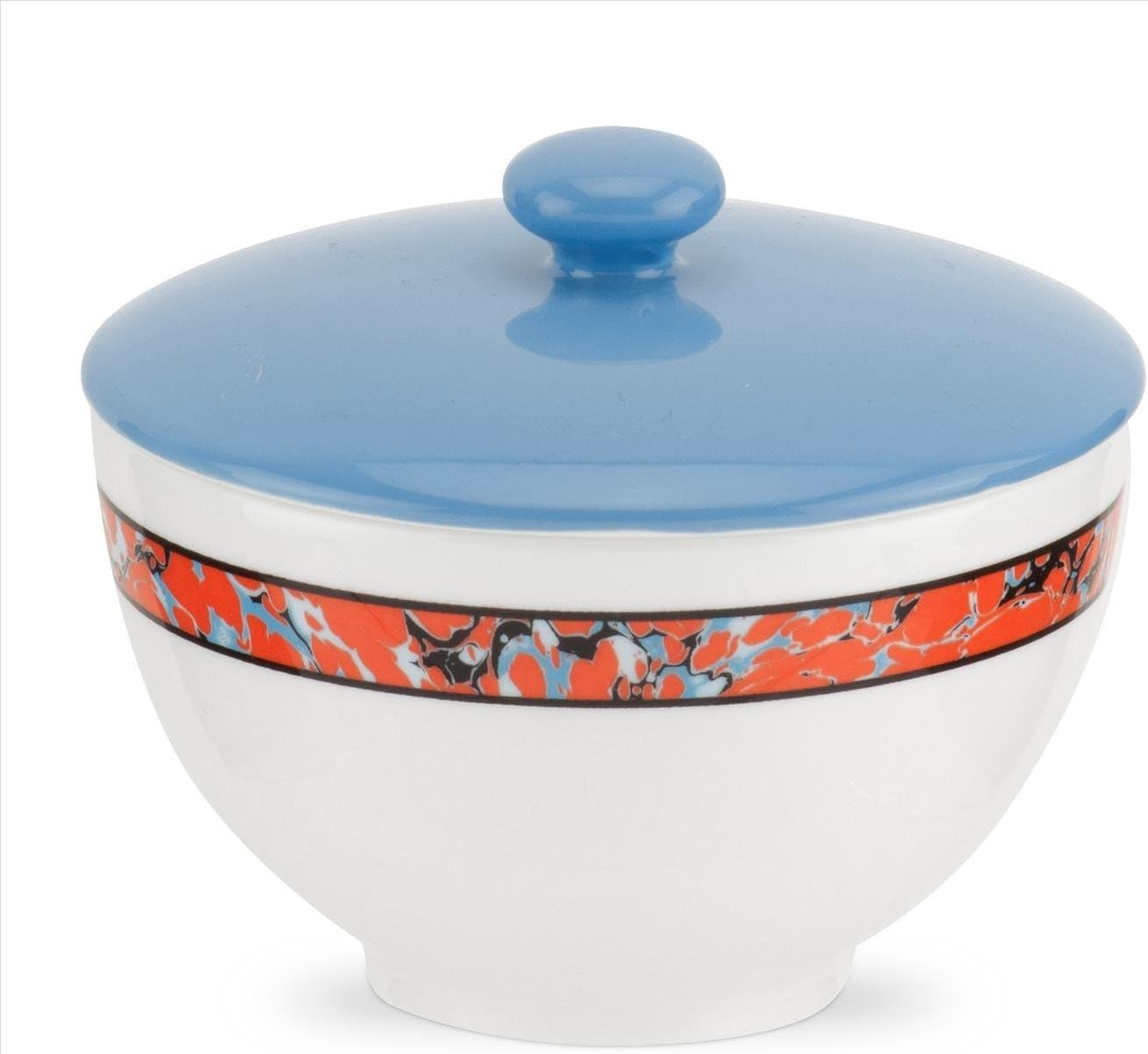 PORTMEIRION NOVELLA FIRESTORM Covered sugar