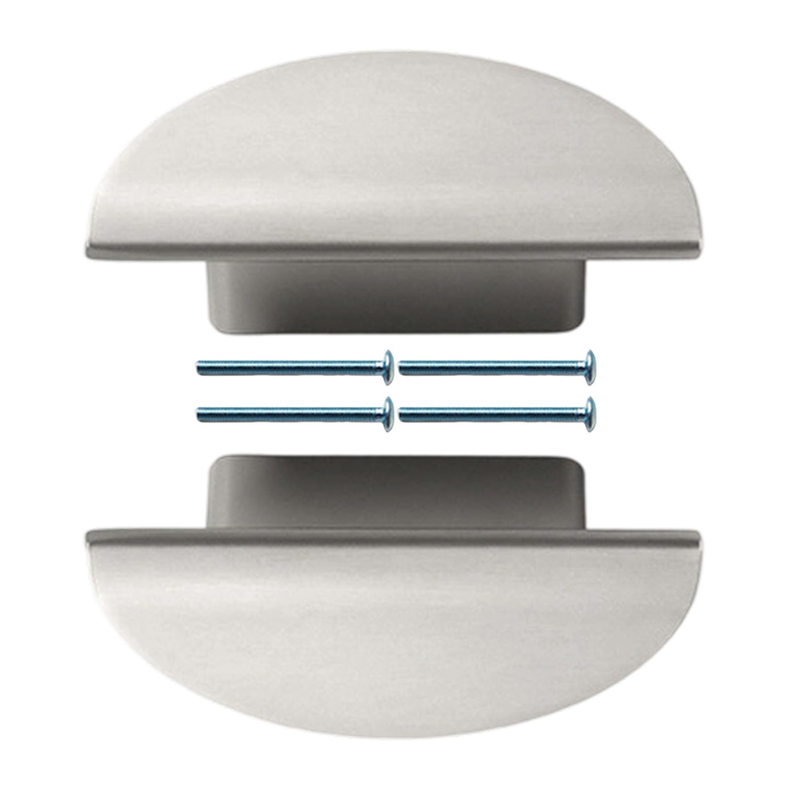 RGYBAO Ergonomic Semi Cupboard Handles Antique Bronze Drawer Pulls Smooth Grip for Kitchen Wardrobe Furniture Hardware Antique Metal Drawer Pulls