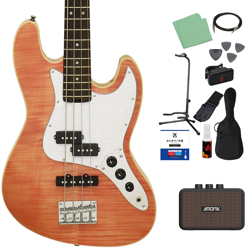 Amazon | AriaPro2 STB-AE200 ベース 初心者12点セット 【ミニアンプ付