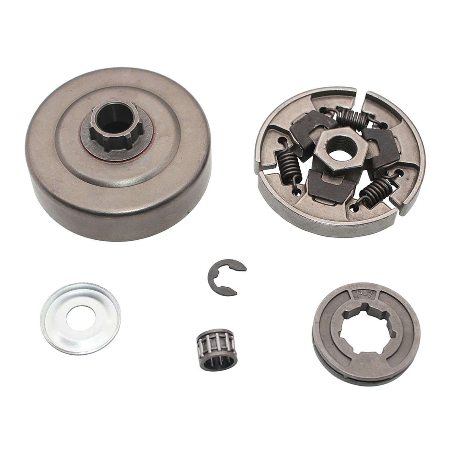 Clutch + Drum Sprocket Needle Cage 0.325-7T for Stihl 021 023 025 MS210 MS210C MS210Z MS230 MS230C MS230Z MS250 MS250C
