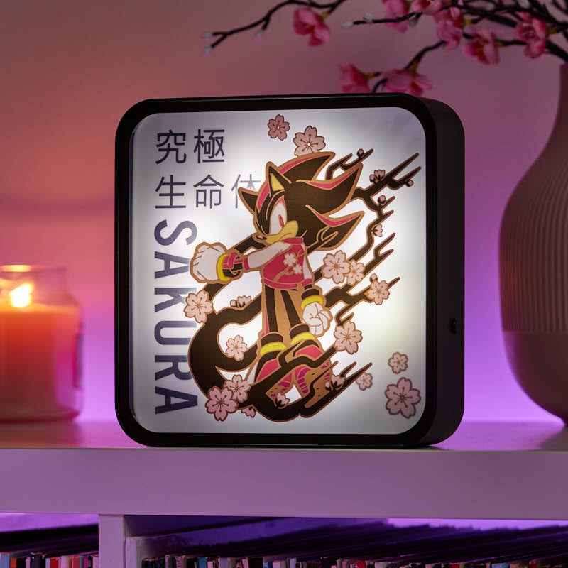 Numskull Official Sakura Shadow Acrylic Logo Desk Lamp Wall Light for Bedroom Office, Home, Study, Work - Image 3