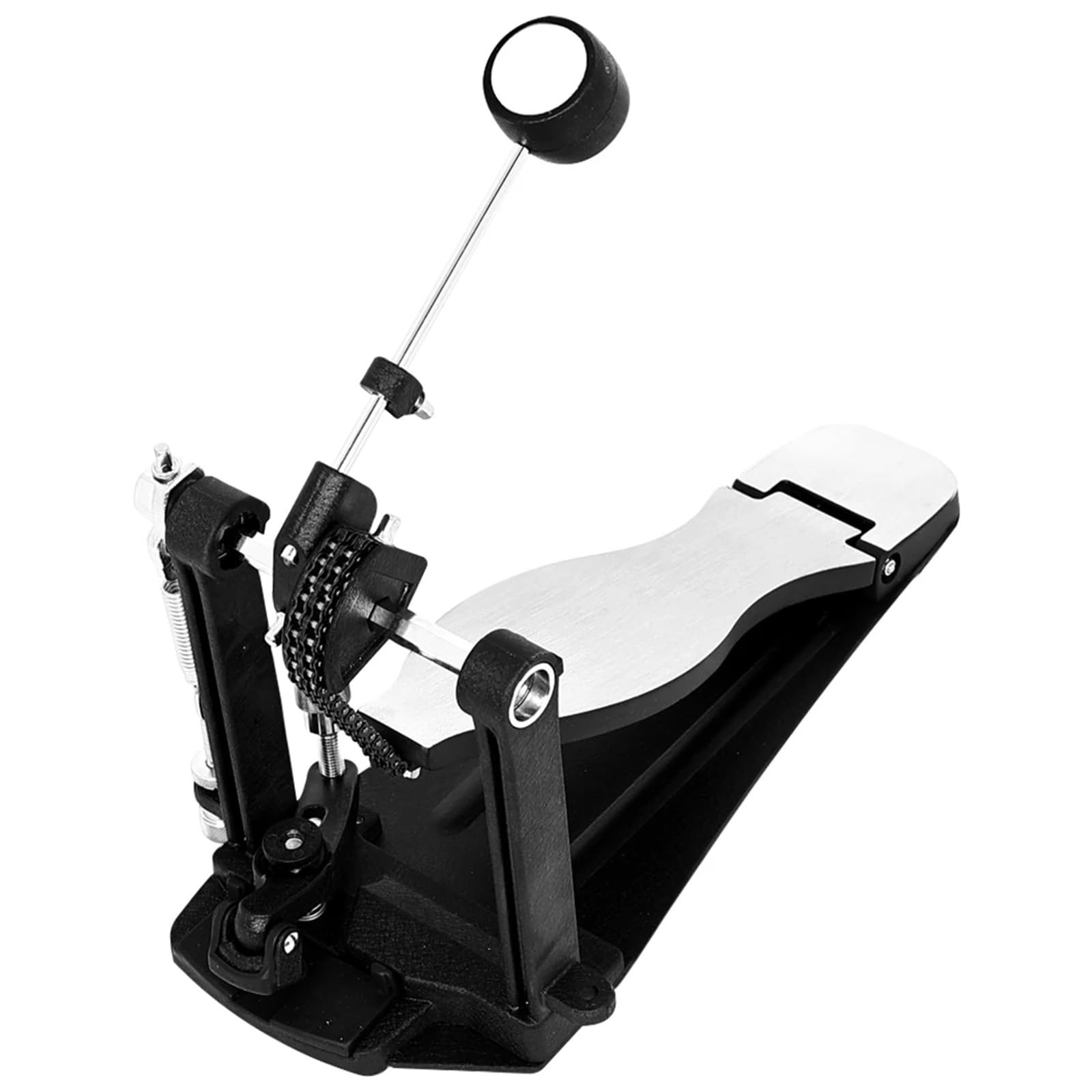 Pédale de grosse caisse à double chaîne, entraînement direct, base for instrument percussion, pièces et accessoires Pour Jeu De Grosse Caisse Et Batterie éLectronique
