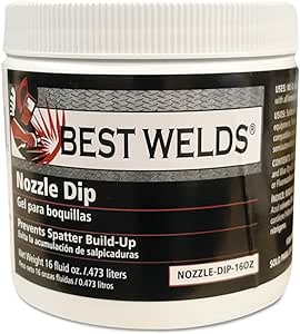 TIP DIP ANTI SPATTER GEL PASTE MIG WELDING TORCH NOZZLE SUPER 6 500G TIN - View #5
