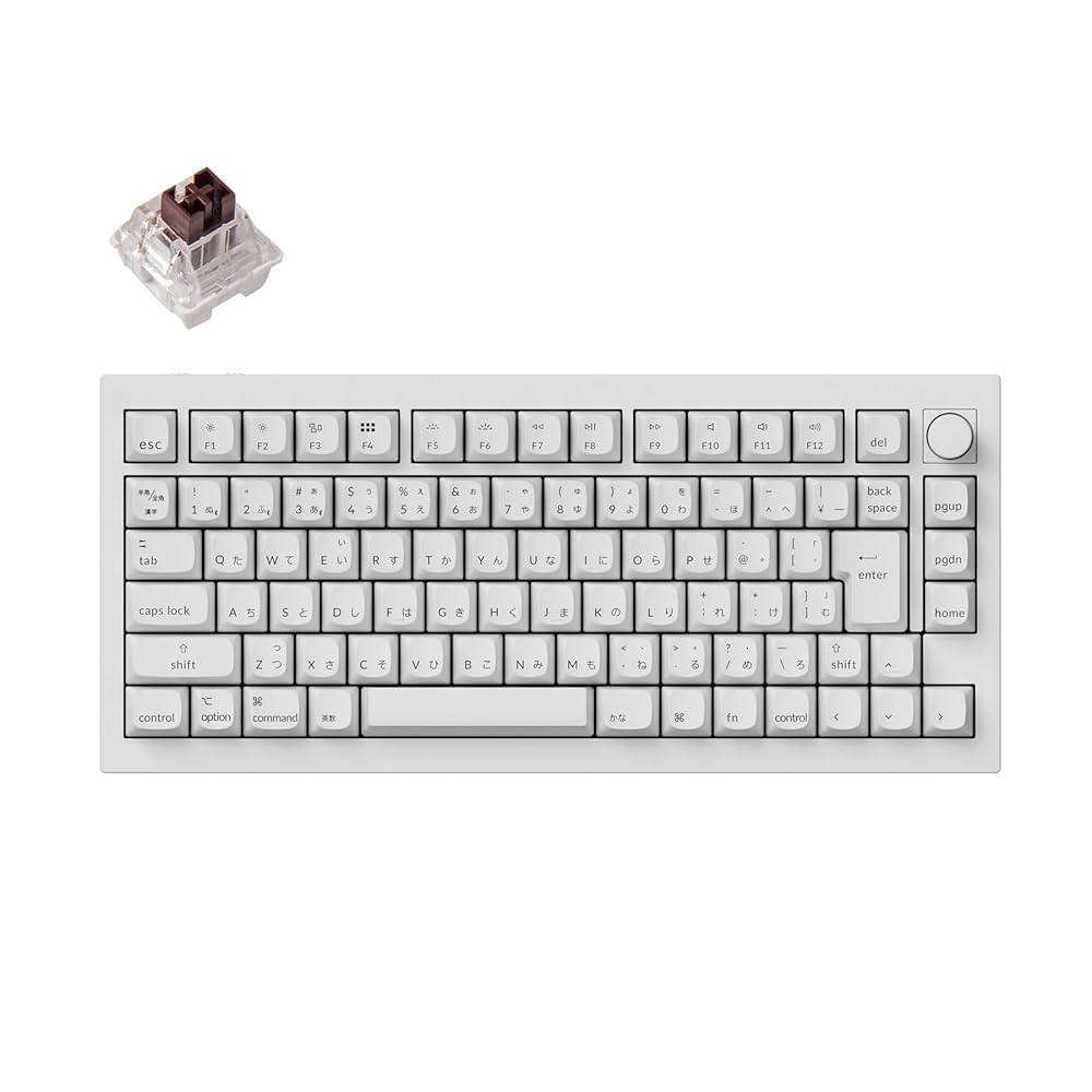 [美品] Keychron Q1 Pro シェルホワイト Keychron Q1 Pro shell white | Standesk