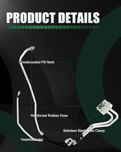 Miniatura 5 de SCITOO Conjunto de manguera del refrigerador de aceite del motor 625-340 para Cadillac, Chevrolet, para modelos GMC