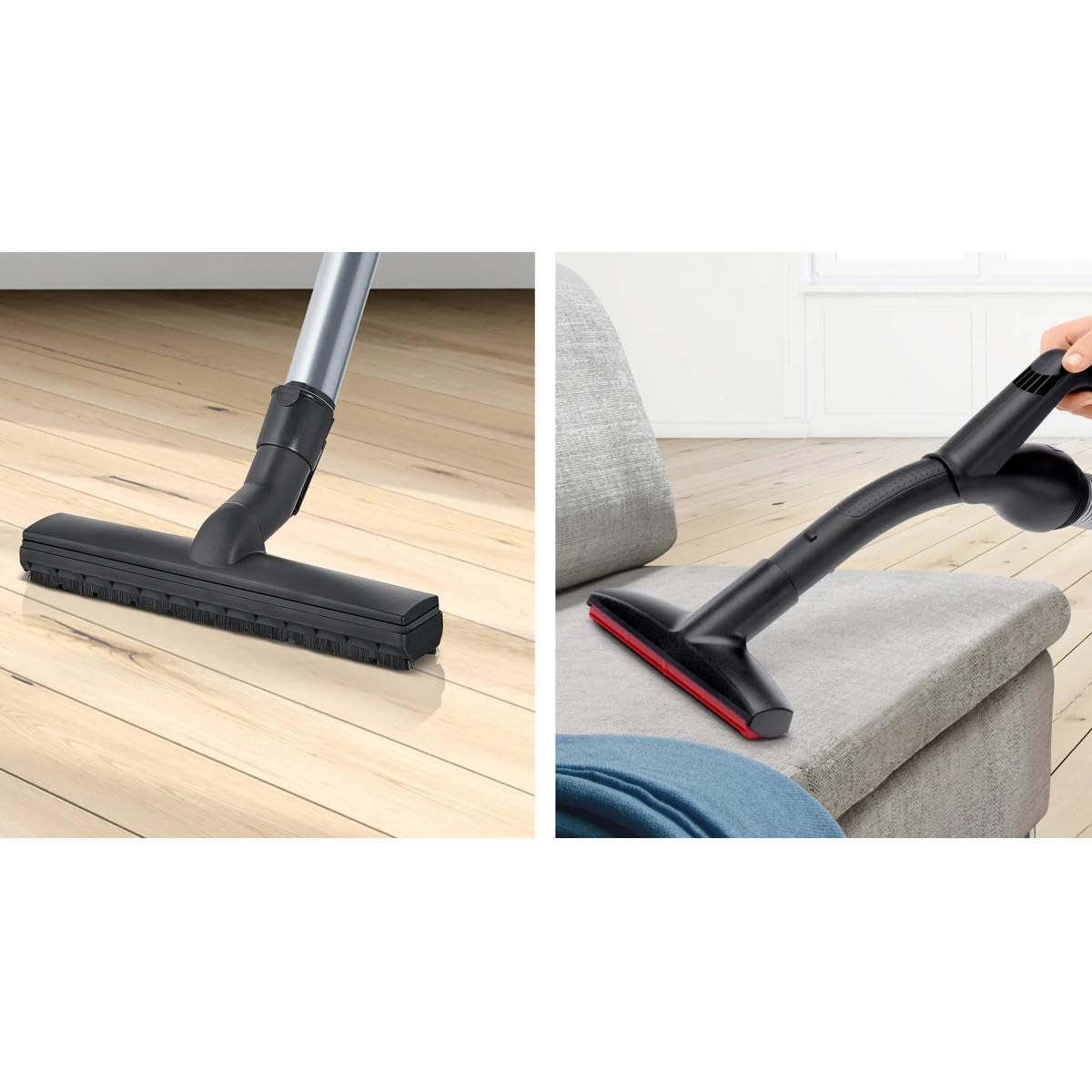Bosch Serie 6 BGC41XALL - Aspiradora sin Bolsa, Color Blanco, 750 W, 68 decibelios