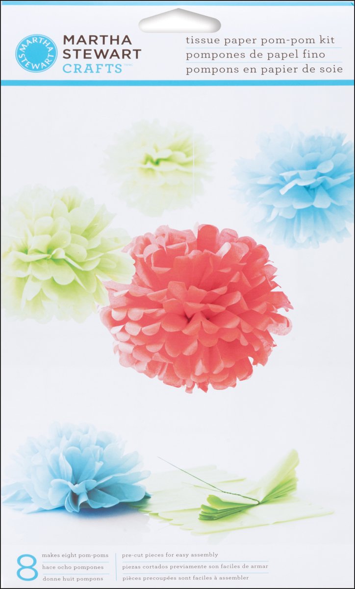 Martha Stewart Crafts EK Success Modern Festive Medium Pom-Poms