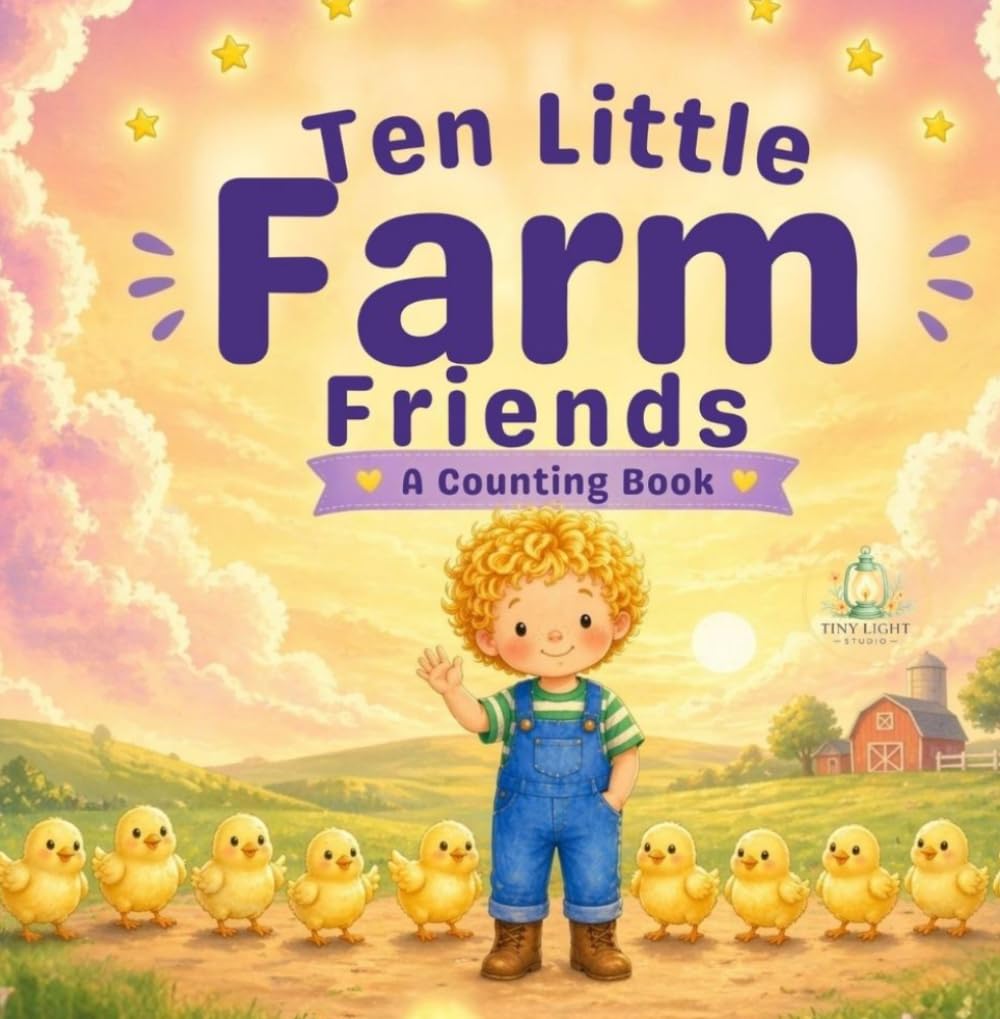 Ten Little Farm Friends: A Sweet Counting Book for Little Learners (Tiny Light Sing a Long Series)