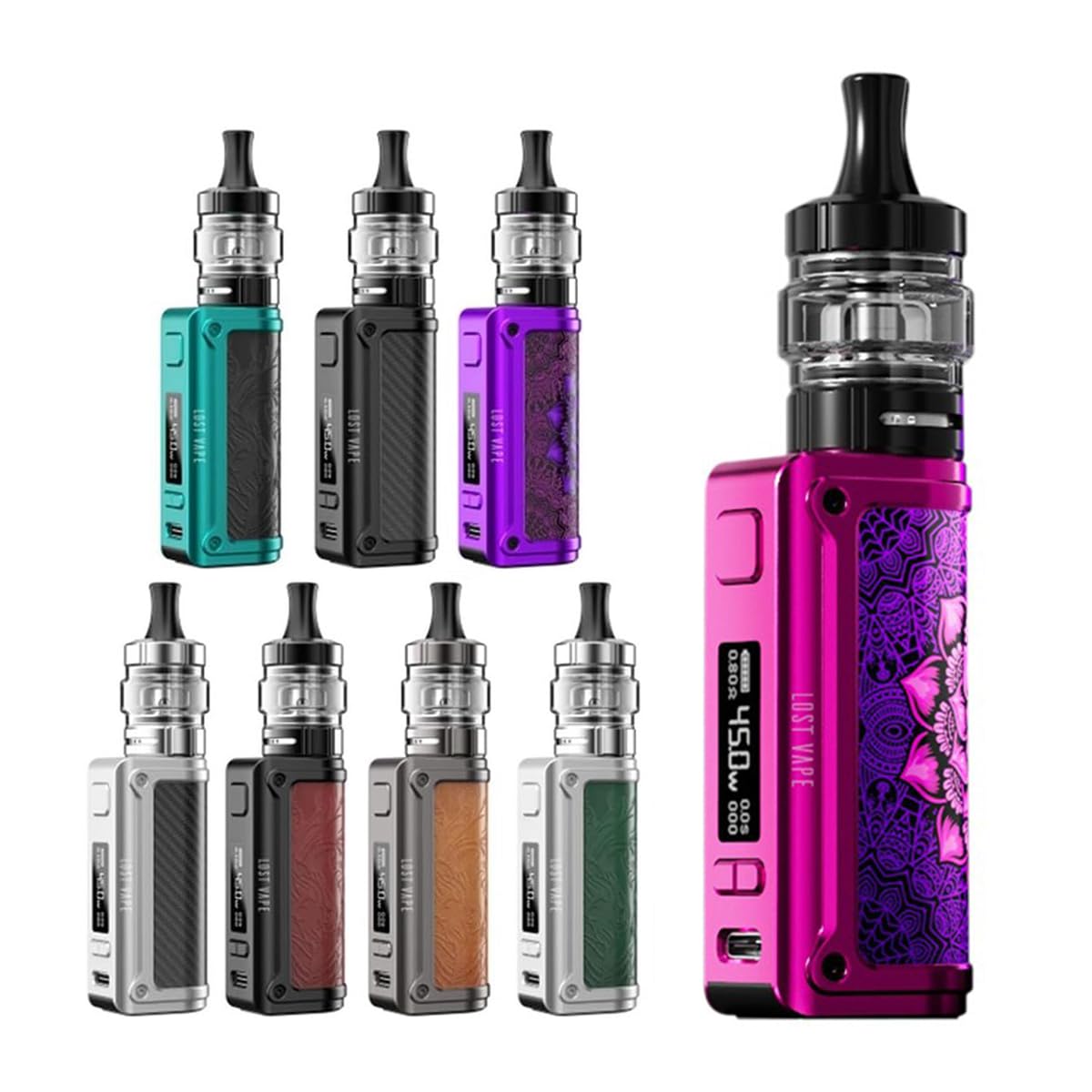 Lost Vape ピンク デジタルディスプレイ 電子タバコ Amazon | JUSTKEY 【MTL&DTL向け】電子タバコ Lost Vape Thelema