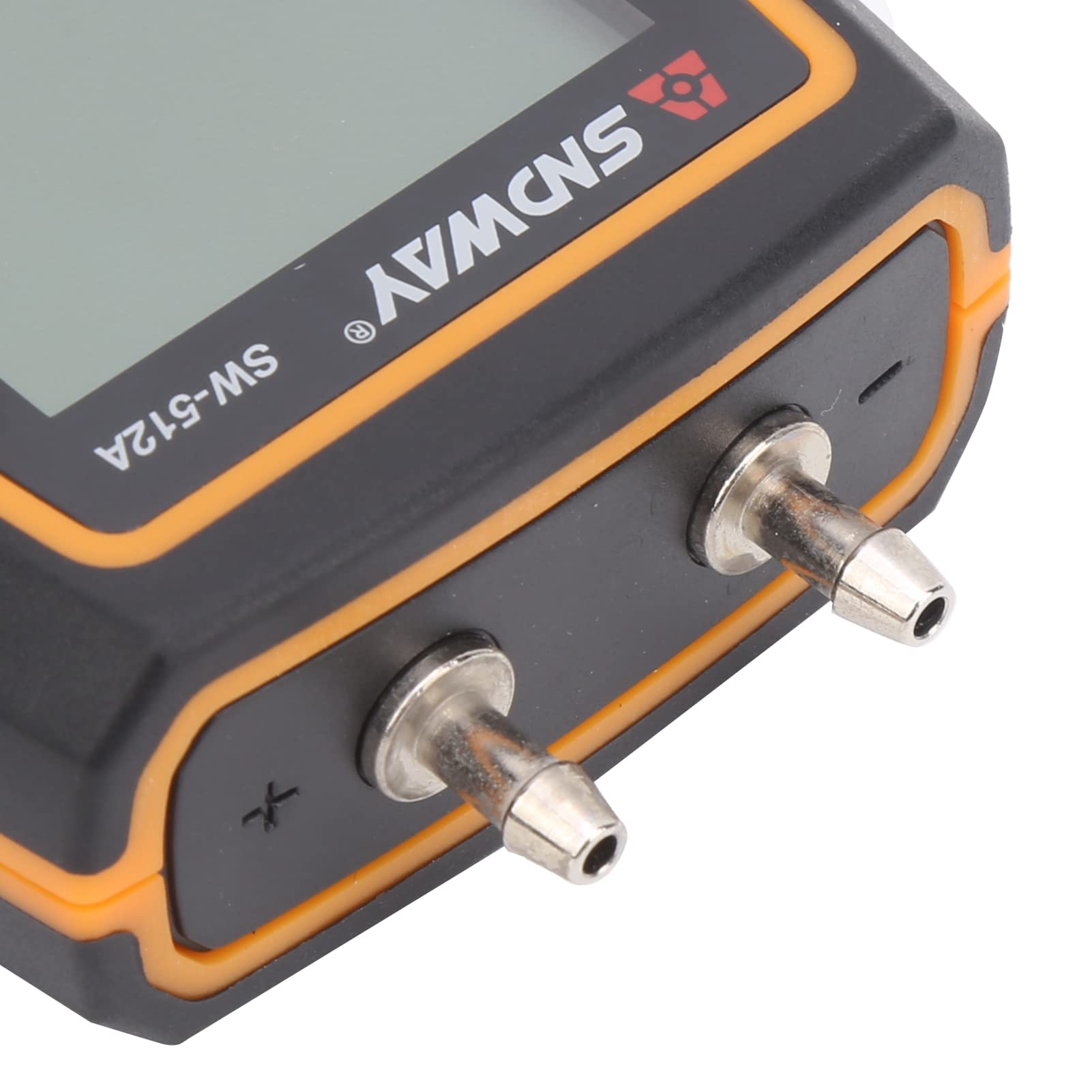 VBESTLIFE Manometro Digitale, Misuratore di Pressione Dell'aria HVAC Portatile SW‑512A, Misuratore di Pressione Dell'aria Professionale, Misuratore di Pressione Differenziale, Monitor del Manometro