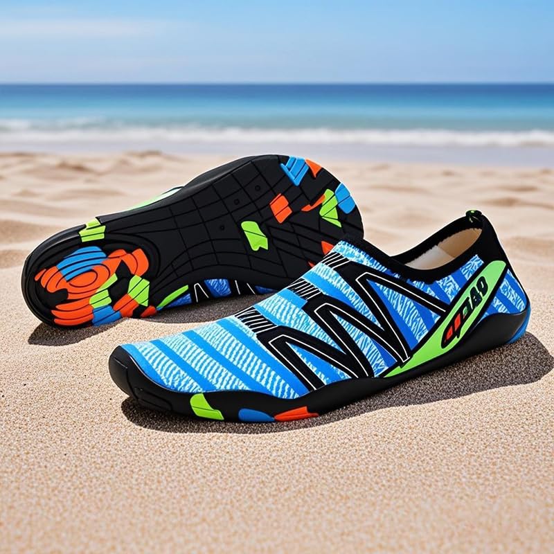 Swim Water Shoes for Women Men Quick Dry Barefoot Aqua Shoes for Beach Hiking