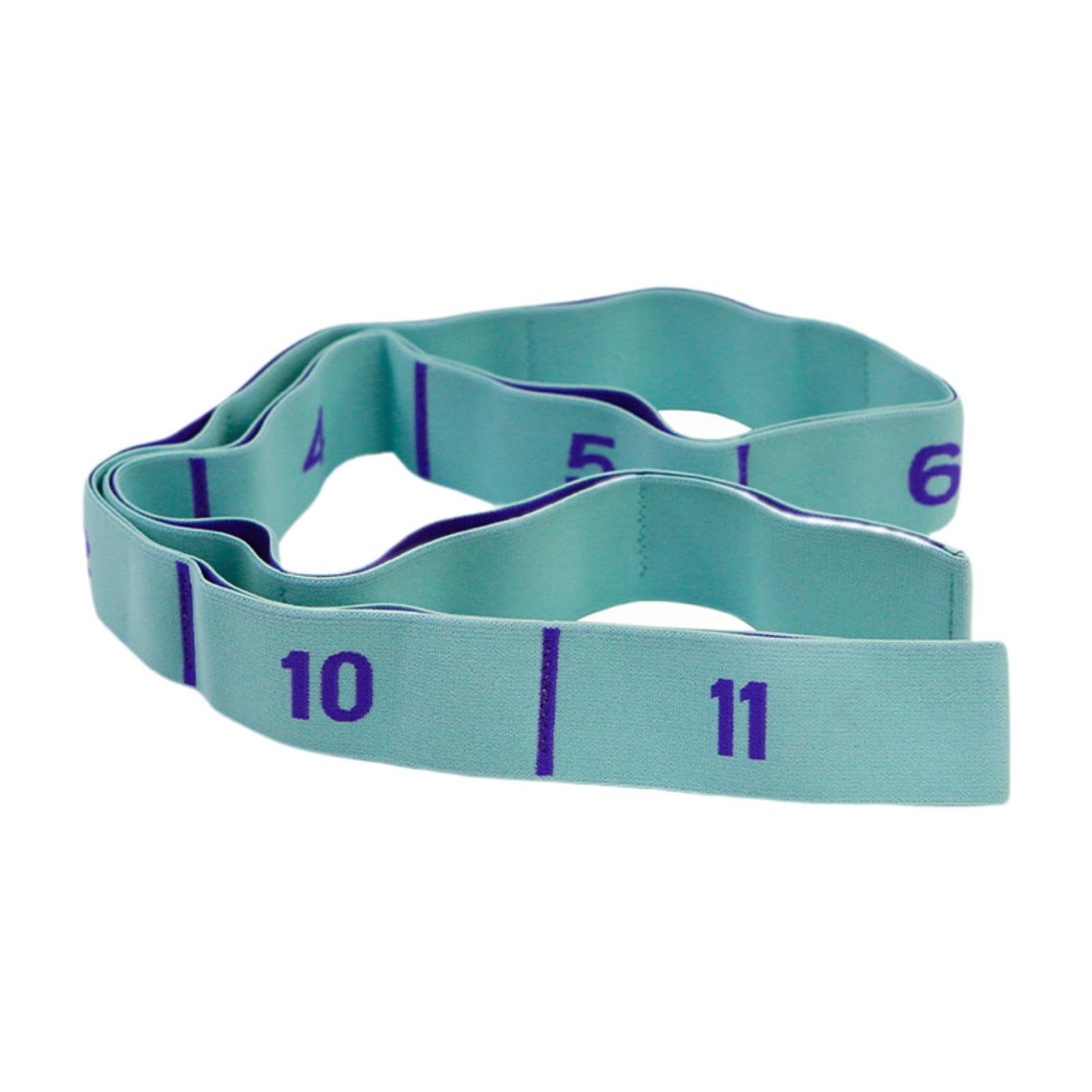 The Style Sutra Resistance Band Exercise Band Yoga Stretching Strap for Gym Pilates Training Blue|Sporting Goods | Fitness, Running & Yoga | Yoga & Pilates | Yoga Straps-image-44