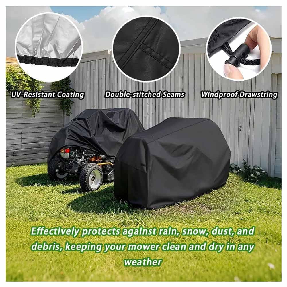 Funda Cortacésped para Lawnflite Pro Hydro 108 2022-2026 | Cubierta Impermeable Tejido Oxford 420D Protector de lluvia Polvo y Rayos UV Exterior