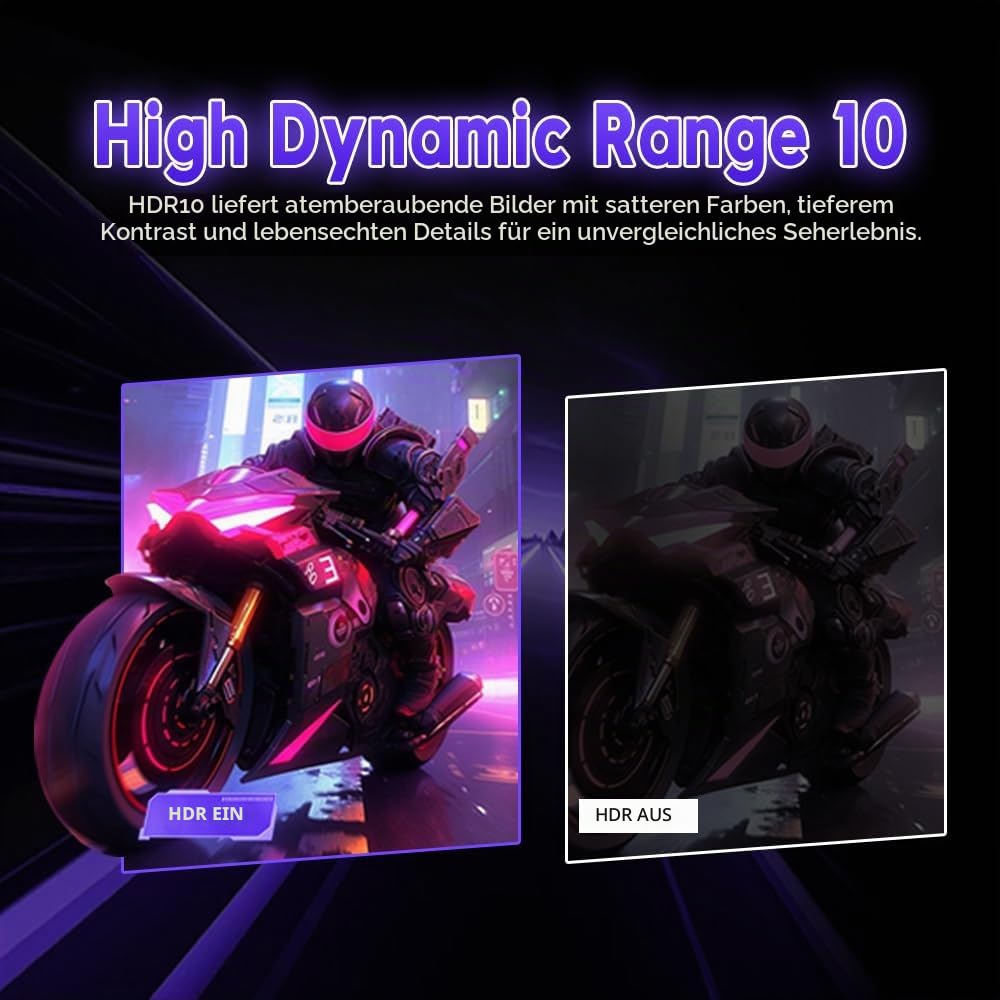 Viewedge Moniteur Gaming incurvé 49 Pouces 240 Hz 1 ms | HDR 5120x1440 HDMI 2.1, DisplayPort 1.4, USB-C, Hub USB Schwarz