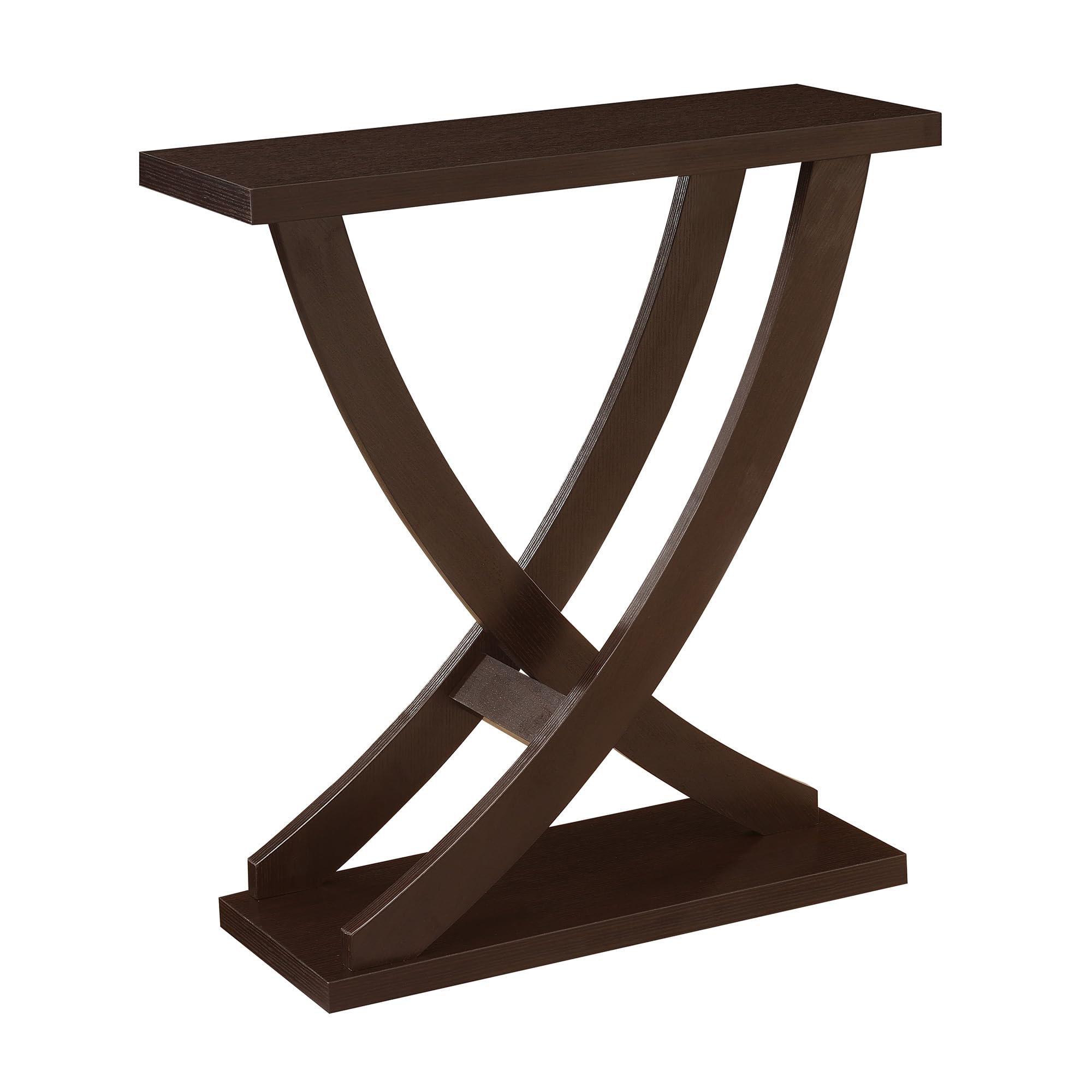 Amazon.com: Convenience Concepts Newport Cross Step Console Table