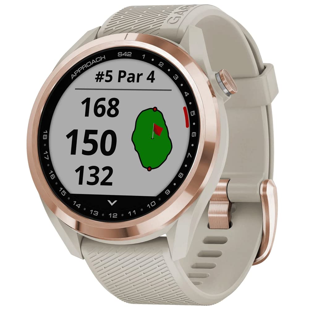 GARMIN GPS DE Golf Approach S42 Rose Gold/Light Sand