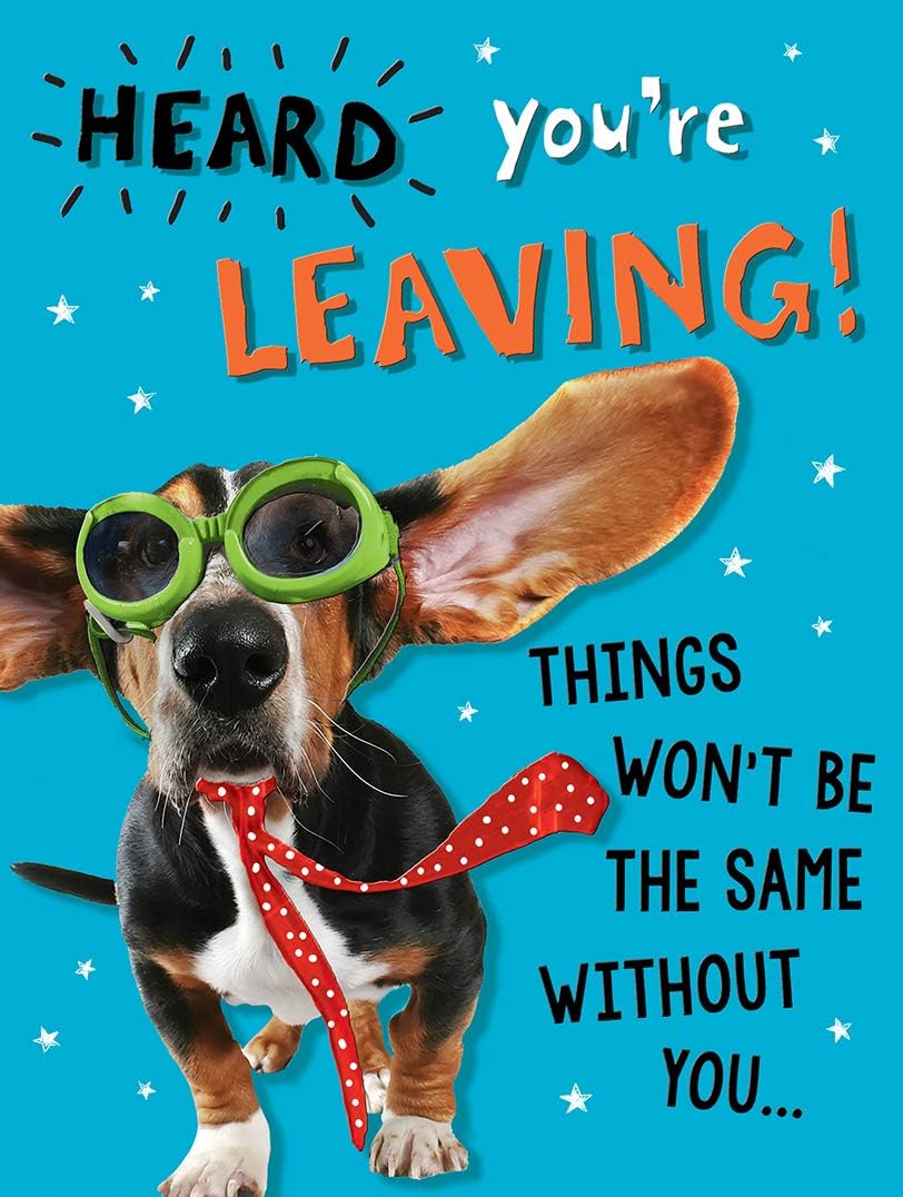 Piccadilly Greetings Large Retirement Card - 12x9 Inch Traditional Starburst Design Greeting Card