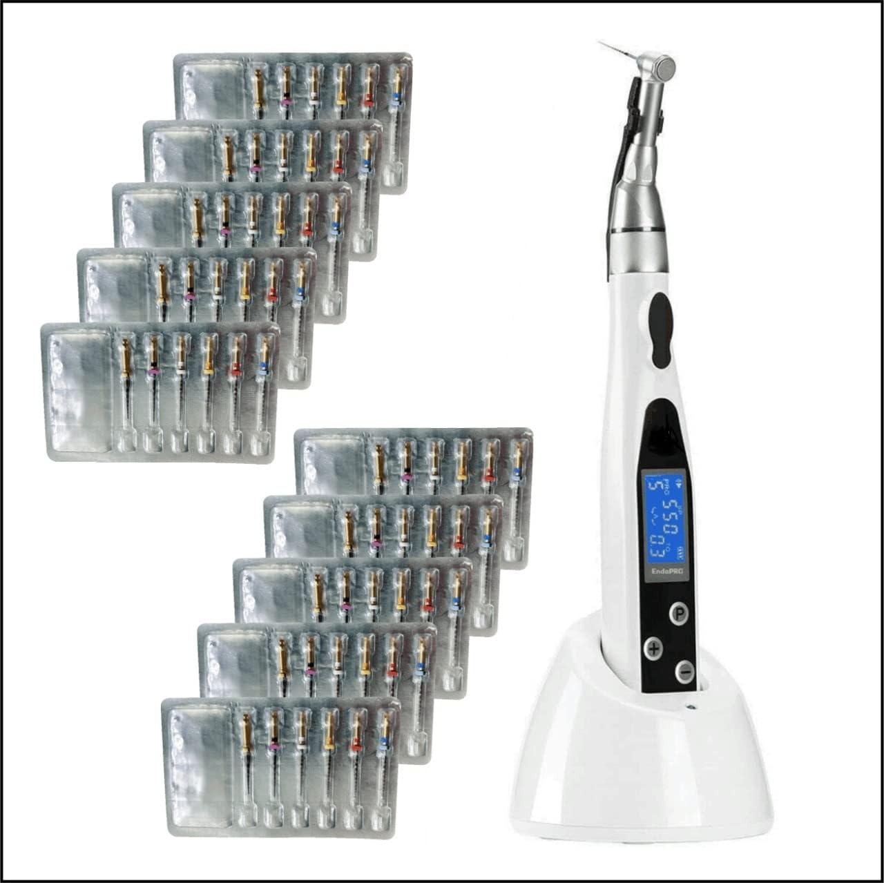 Healix Lion Cordless Endomotor with LED Light+10 Sets Rotary Files Free