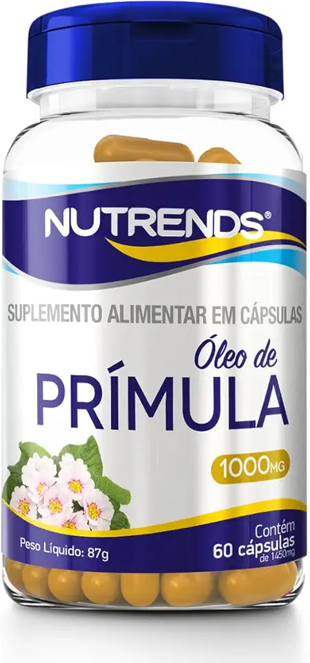 Óleo de Prímula 1000mg 60 cápsulas, Nutrends