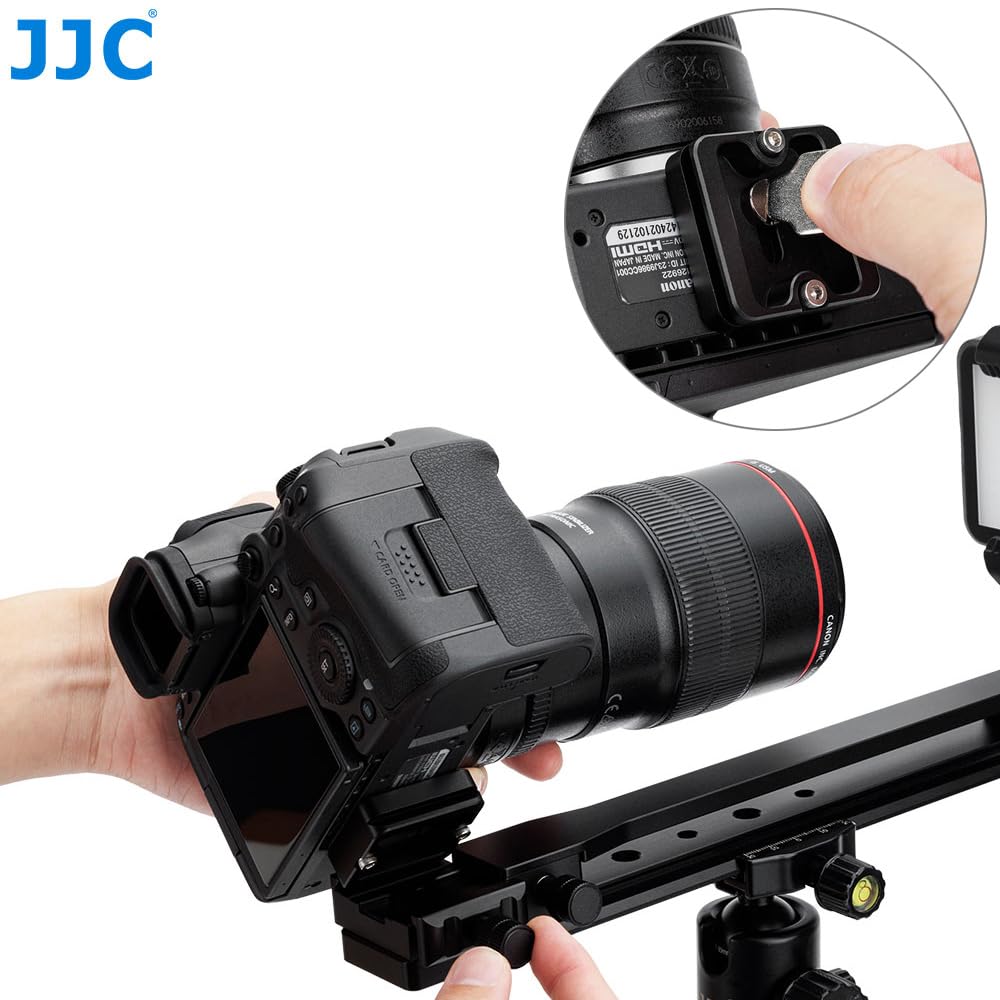 JJC 35 mm und 120 Film-Digitizer-Adapter mit LED-Hintergrundbeleuchtung, 135 & 120 Filmhalter, Einstellstab für Negative