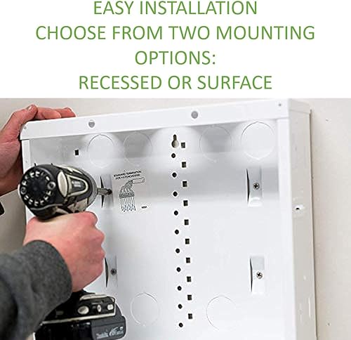 Miniatura 4 de On-Q EN1200, caja de 12 pulgadas, con cubierta para atornillar, Blanco, EN2850