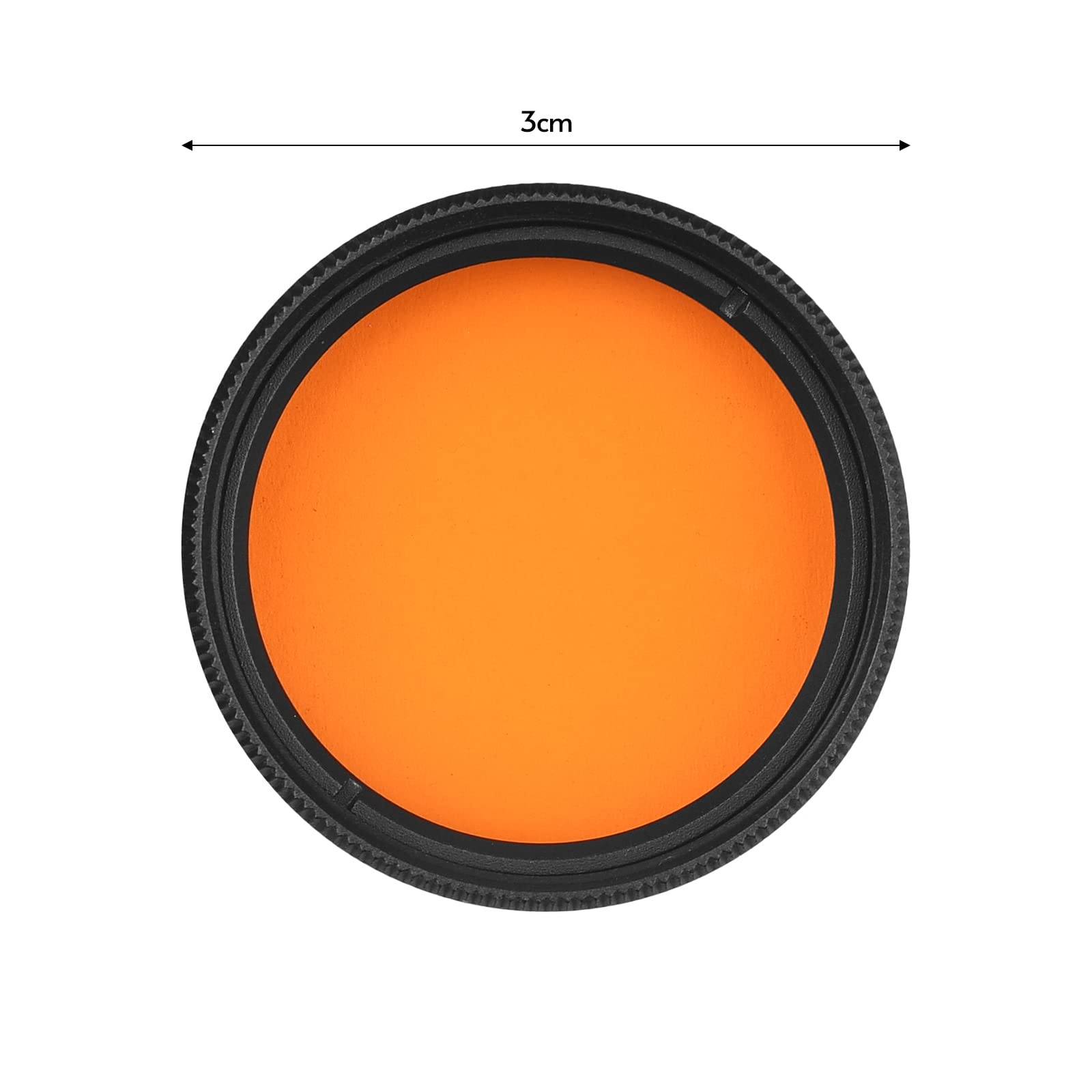 Andoer Lot de filtres oculaires télescopiques de 1,25" - Filtres CPL - Pour l'observation de la lune et le ciel - Rouge, orange, jaune, vert, bleu