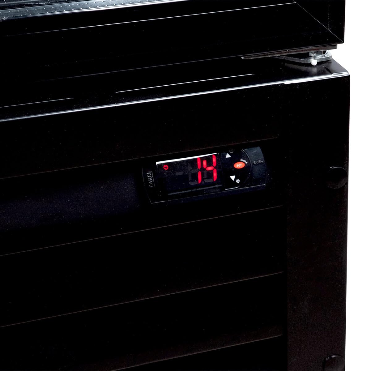 GastroHero Frigorifero per bevande ECO 1000 con ante a ribalta e luce